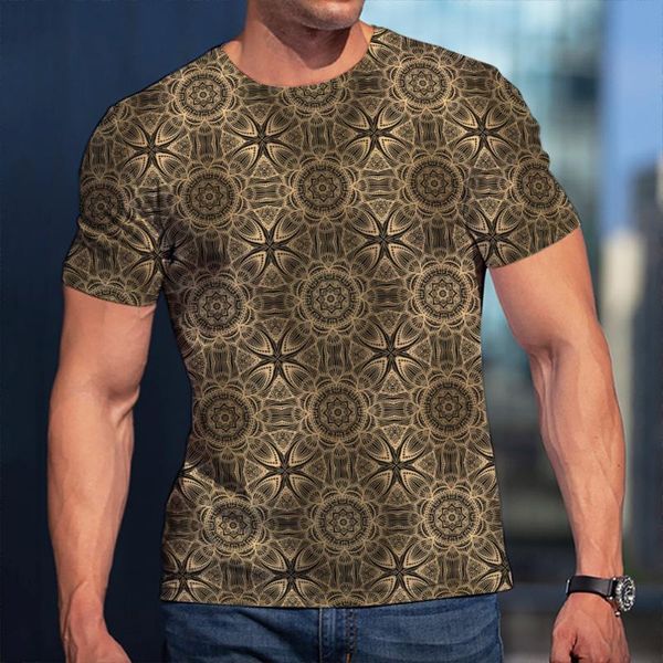 

men's t-shirts 3d print man t-shirt floral style streetwear harajuku casual all-match fashion fitted soft, White;black
