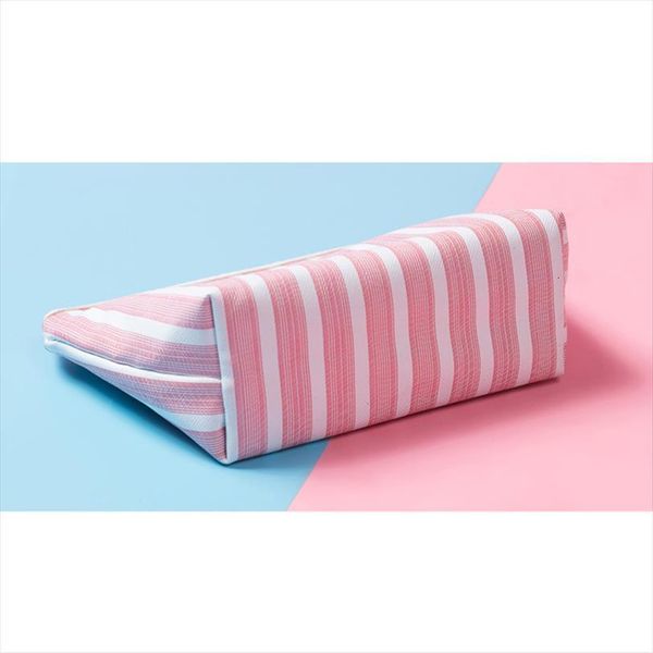 

makeup pouch travel striped cosmetic bag printed toiletry organizer purse b88
