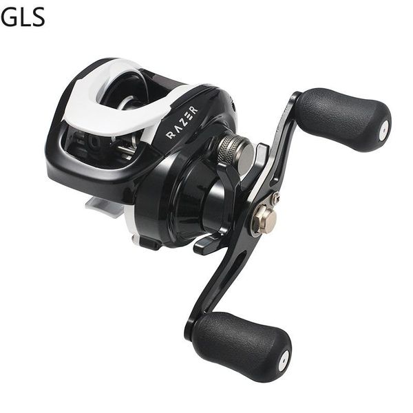 

baitcasting fishing reel double brake lure reels 17+1 bbs 7.2:1 high speed