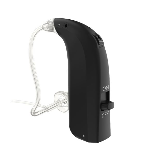 

bluetooth mini rechargeable bt 5.0 hearing aid ear back type digital ear sound amplifier with memory function for elderlyscouts