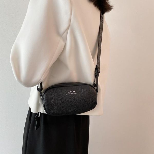 

evening bags 2021 all-match printed small square bag fashion letter shoulder messenger women purse and handbag female