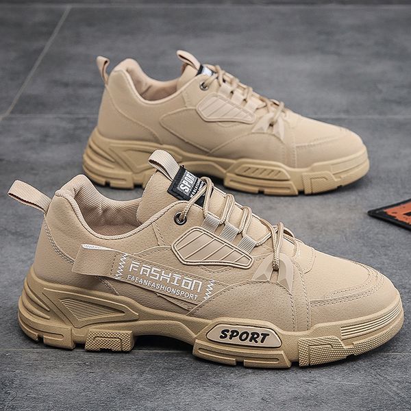 

desert tactical mens shoes army boots man casual sneakers sports outdoor work design shoe for spring summer autumn winter running male good, Black