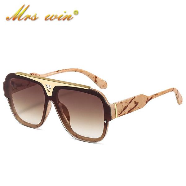 

sunglasses 2021 vintage classic oversized shield style gradient women luxury decoration brand design uv400 sun glasses 6956, White;black