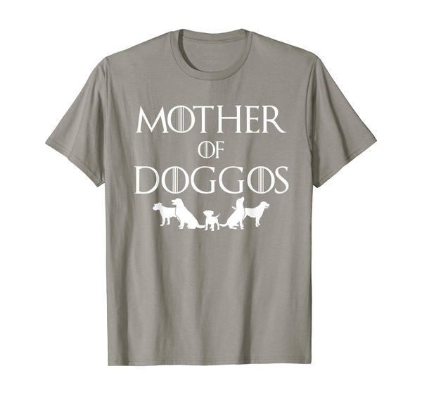 

mother of dogs 2017 t-shirt | women mother of doggos tee, White;black
