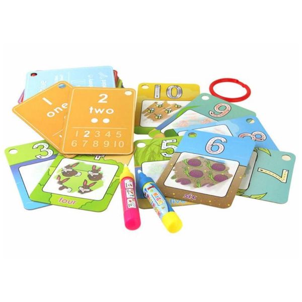 

bookmark 26pcs infant alphabets numbers painting board pen 10cm / 3.9inch drawing card educational > 3 years old toys