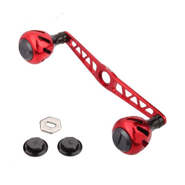 

ruke fishing reel handle aluminium alloy for baitcasting hole size 8*5/7*4 mm length 130 diy reels