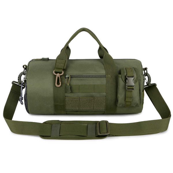 Camouflage Taktische Umhängetasche Gym Fitness Sport Männer Armee Molle Handtasche Wasserdicht Militär Camping Jagd Reisen Mochila Y0804