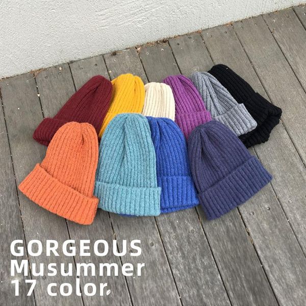 

beanies men women fashion all-match pullover knit hat autumn winter warm windproof beanie cap thickened ear protection cold tide b80