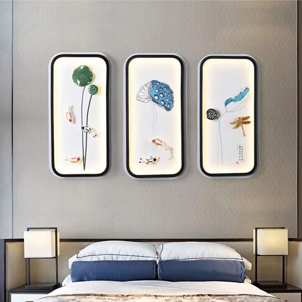 

wall lamp modern aplique luz pared led aisle corridor bedside espelho home deco