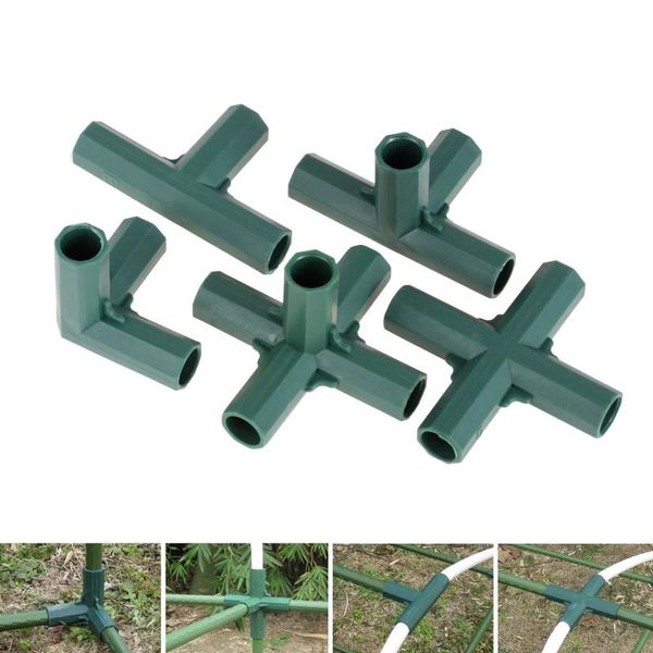 

watering equipments 1pc 5 types 16mm plastic pvc pipe fitting stable support heavy duty flower stand greenhouse frame building connector gar