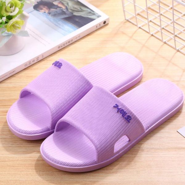 

purple slippers women summer indoor shoes anti-slip fish mouth mules female breathable, Black