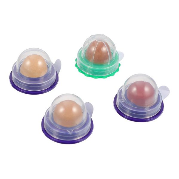 

cat toys 4pcs adhesive catnip kitty food treat snack pet supplies