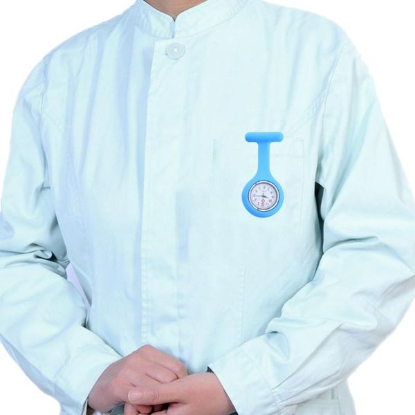 

timers watch 's with glow pointer and pin/clip fob quartz movement silicone strap