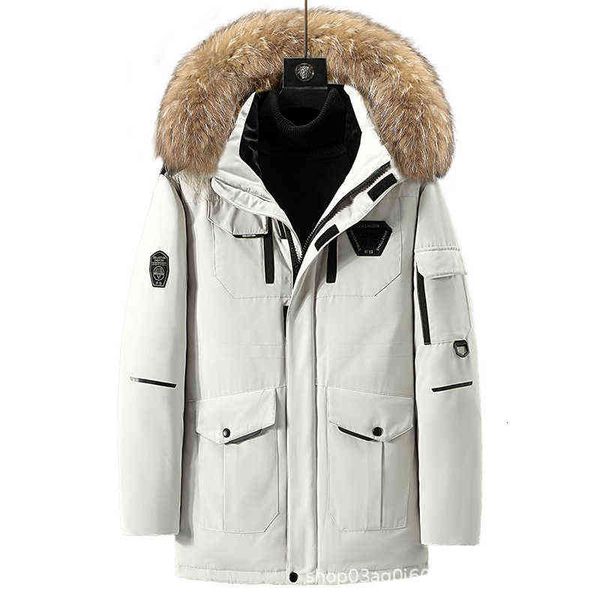 

running men's winter clothes same straight and wo middle long work thickened down et, Black