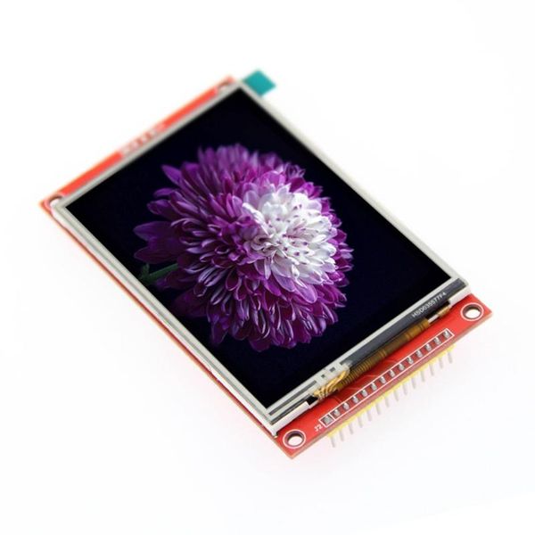 

car video 3.5 inch 320x240 spi serial tft lcd module display screen optical touch panel driver ic ili9341 for mcu