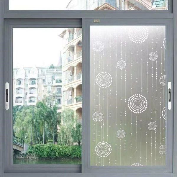

window stickers adhesive glass film living room light and opaque bedroom shading, heat insulation privacy cellophane