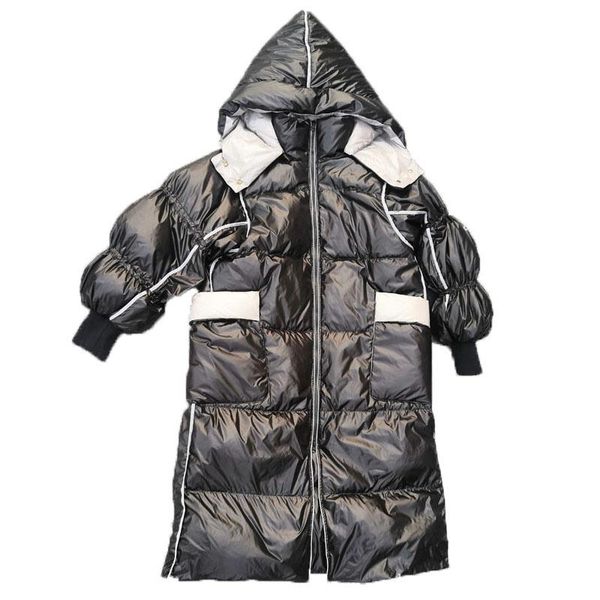 

women's down & parkas korean style women's winter jacket thick hooded femlae jackets and coats women clothes casacos feminino wpy98, Black