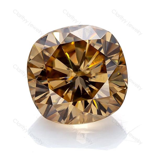 

other moissanite brilliant cushion champagne loose lab created gemstone