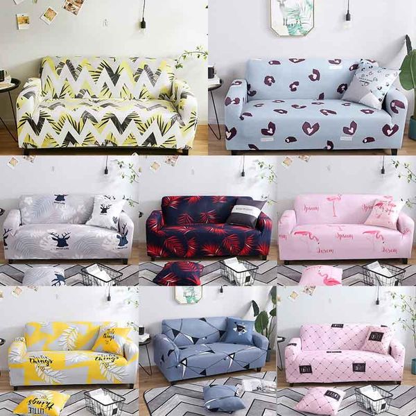 

chair covers sofa cover geometric printed slipcover stretch tightly all-inclusive wrap elasticity single/two/three/four-seater