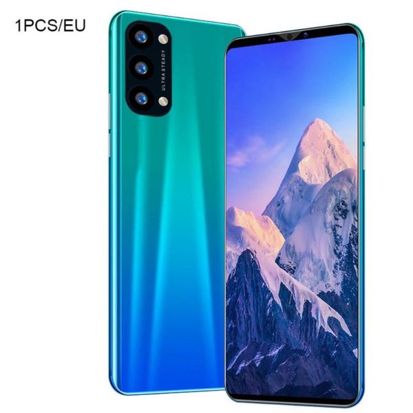 

reno4 pro smartphone 5.8 inch 512m+4g 3d glass plated back cover high definition rear camera blue walkie talkie