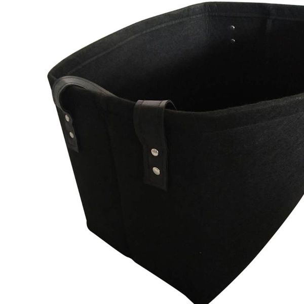 

storage baskets laundry felt box magazines organizer 39*29*25cm receiving shelf