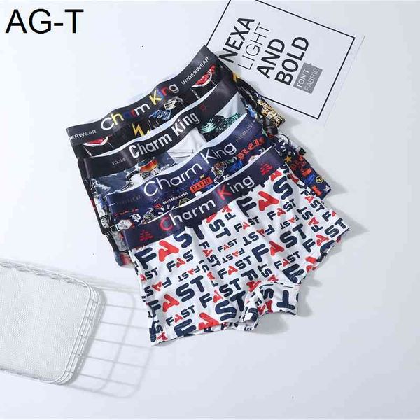 

woman boxer modal stretch 18 color print women panties neutral briefs sports style broadside plus size underwear -2xl, Black;pink