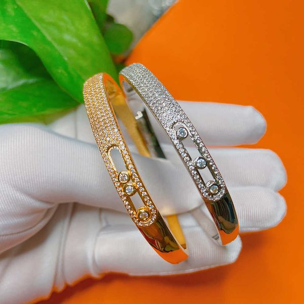 

brand pure fashion luxury jewelry for women twist lock bangle gold lock bangle wedding jewelry engagement bracelet q0720, Black