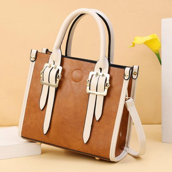 

shoulder bags high-quality elegant women's bag 2021 autumn fashion simple handbag bucket messenger casual