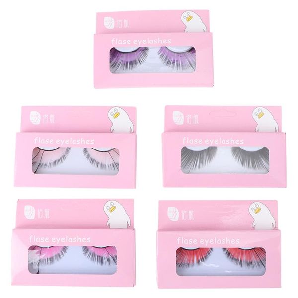 

false eyelashes 5pcs feather resuable bushy eye accessories