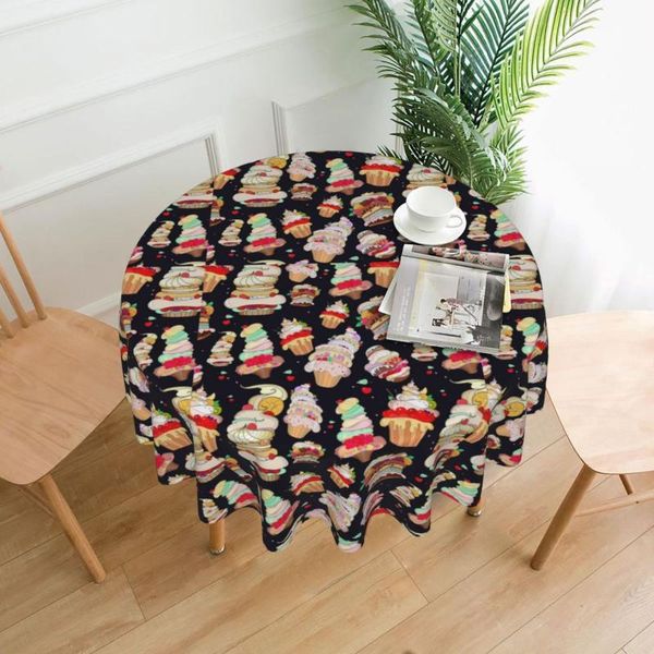 

table cloth fantastic birthday cakes tablecloth party happy decoration restaurant cover kawaii print polyester