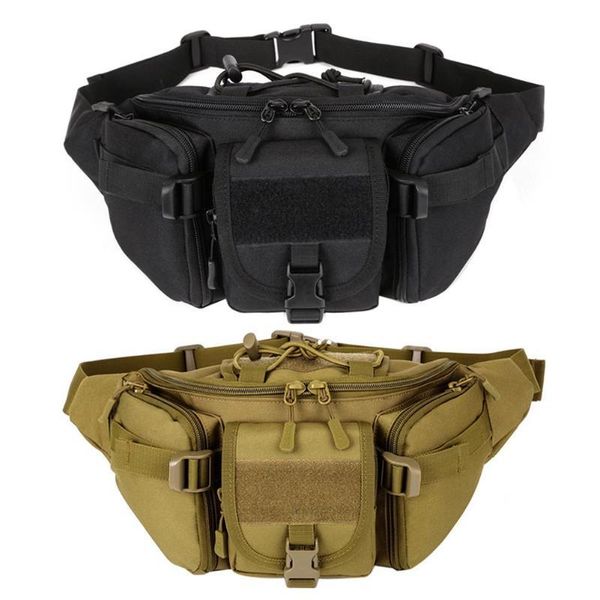 

waterproof molle pouch waist fanny packs camping shoulder crossbody bags outdoor