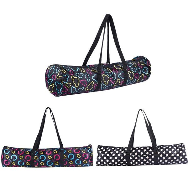 

portable yoga mat bag gym oxford cloth waterproof pilates 56-75l sports fitness exercise pad carry backpack mats