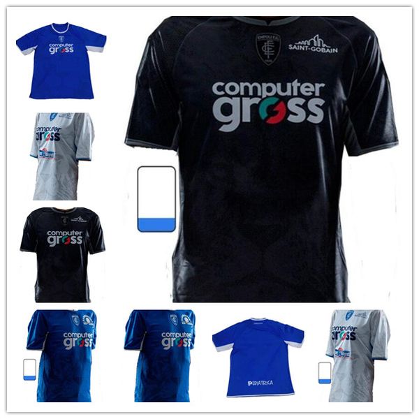 

21/22 empoli soccer jerseys fans &teesmancuso cutrone bajrami ricci pinamonti home blue away white third black 2021 2022 uomini football shi