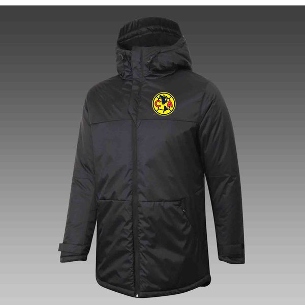 Cappotto sportivo da uomo Club America Down Winter Outdoor per il tempo libero Capispalla Parka Emblemi della squadra personalizzati