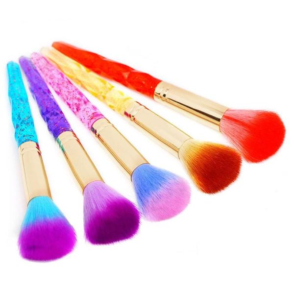 

nail art kits colorful soft brush uv gel cleaning tool for manicure pedicure
