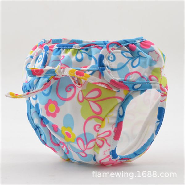 

flame swimming wing baby trunks leak proof, White;black