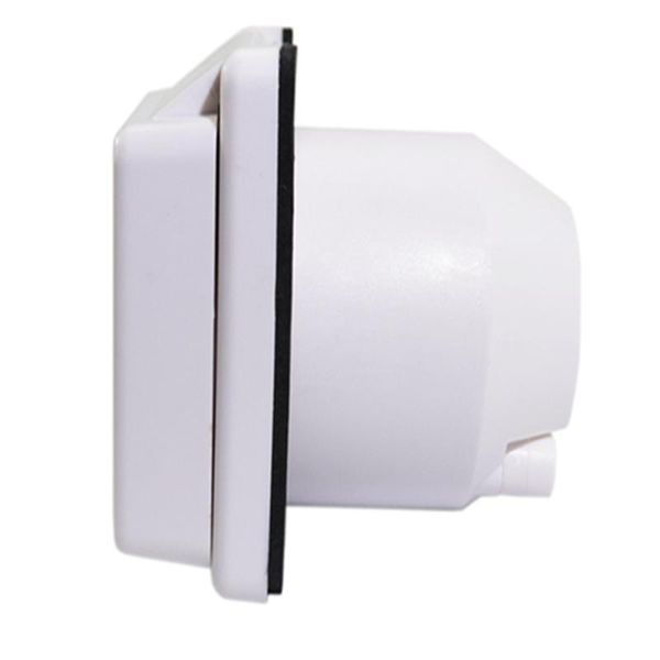 

parts 125v 30a power inlet waterproof lock for camper rv - us style (white)