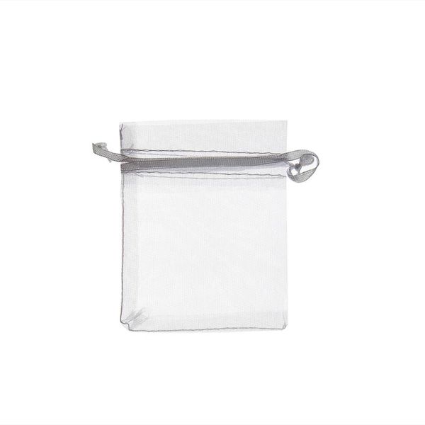 

gift wrap 100 pieces a pack plain organze jewelry packaging transparent pearl yarn mesh bag practical package