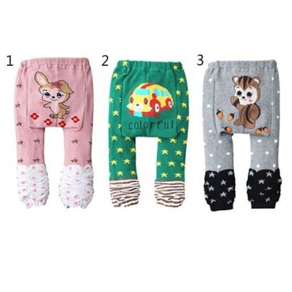 100% algodão bebê meninas calças recém-nascido roupas meninos calças menina leggings calças infantis legging para bebês 210413
