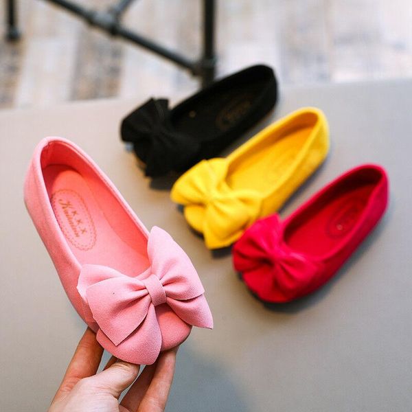 

first walkers sweet suger shoes infant kids toddler girls school child flat bowknots princess wedding bow party dress 2021 cow muscle