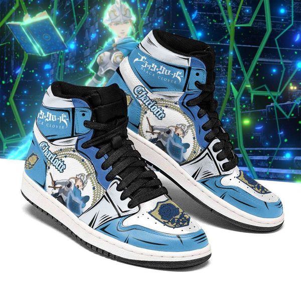 

customization be rose charlotte roselei sneakers black clover anime shoes