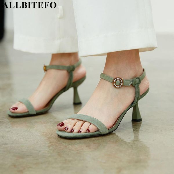 

summer fashion cool women sandals sheepskin genuine leather beach shoes peep toe des sandales, Black
