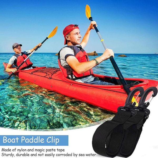 

rafts/inflatable boats for kayak paddle clips17.5x3.7cm kayaking canoeing black clips holder canoe boat dinghy accessories surfing