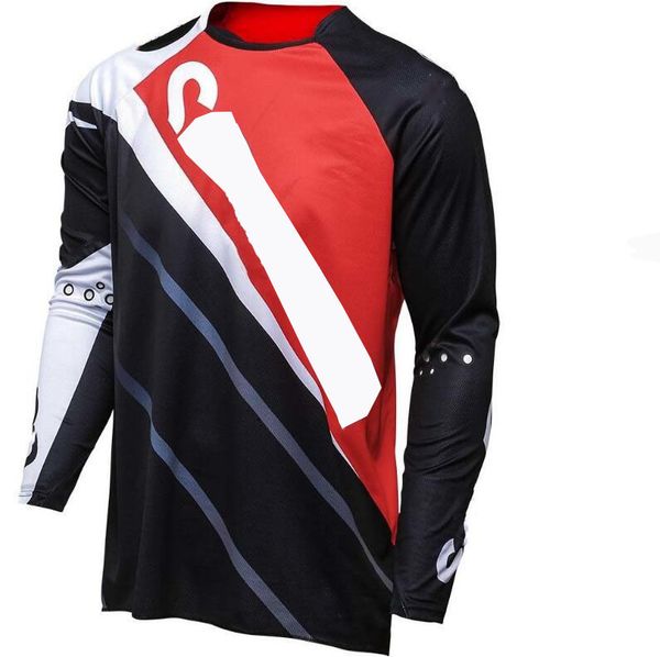 

2021 summer mountain bike cross-country race racing suit riding fast-drying downhill long-sleeved t-shirt