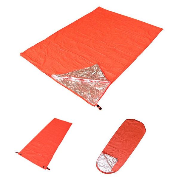 

outdoor damp-proof mat climbing emergency double / single sleeping bag envelope mummy type thermal camping accessories bags