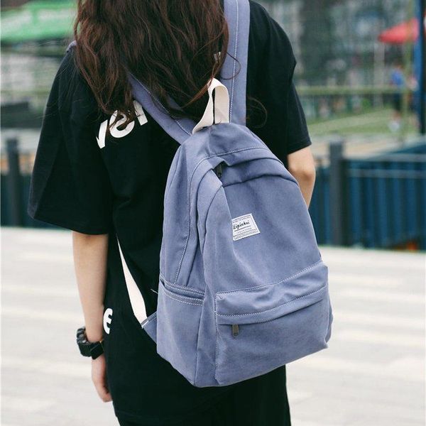 

backpack pb3833 women 2021 simple and casual fashion college student cute