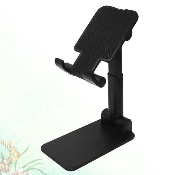 

deskphone bracket foldable creative holder display stand (black) cell mounts & holders