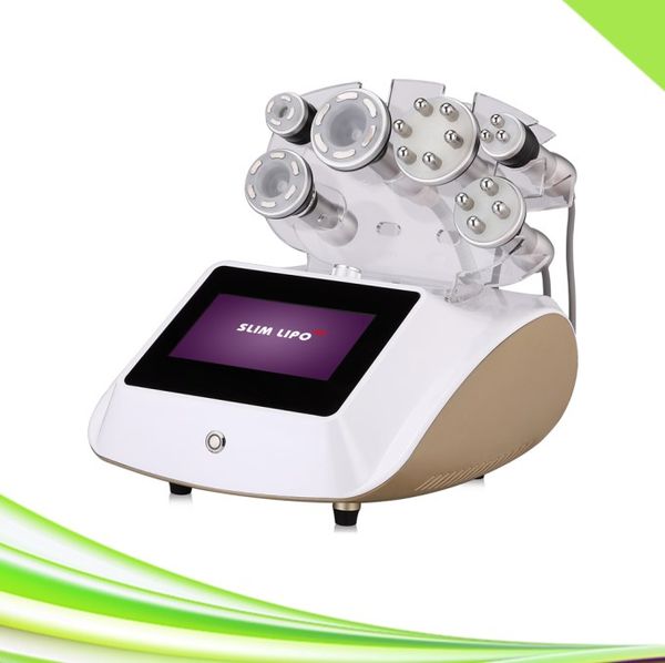 

6 in 1 spa 40k cavitation lipo laser slimming face lifting rf cavitation machine