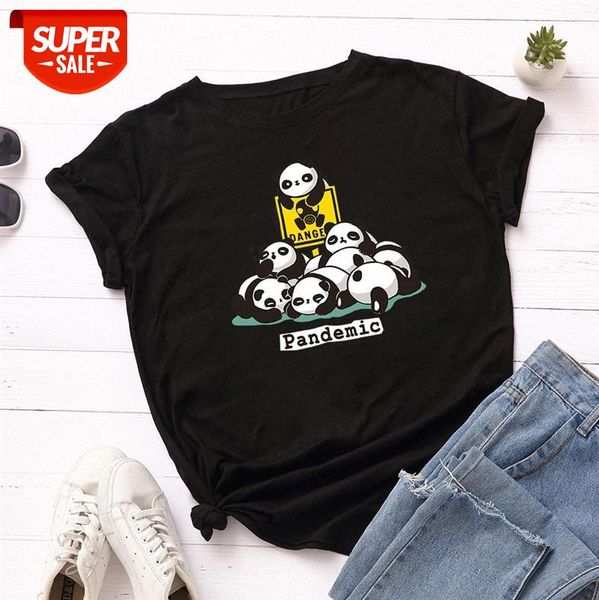 

women's loose round neck short-sleeved cotton t-shirt t0 #d71p, White