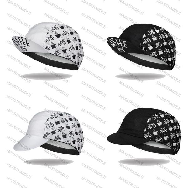

cycling caps & masks summer black white men&women bike hats coffee